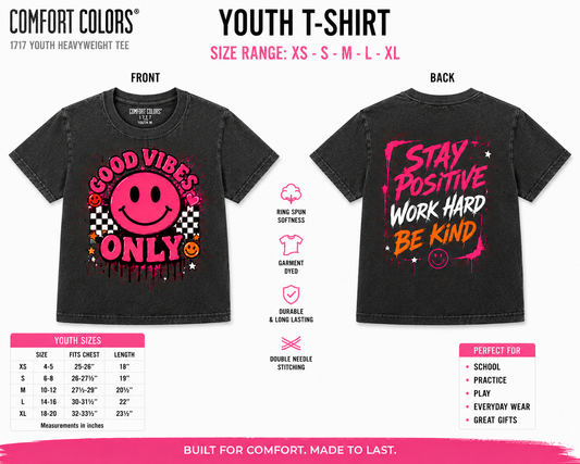 Custom Shirt - Comfort Colors 1717 Youth XS-XL