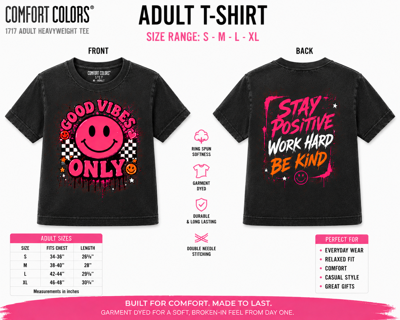 Custom Shirt - Comfort Colors 1717 Adult S-XL