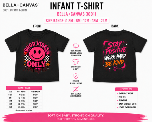 Custom Shirt - Bella+Canvas 3001 Infant 0-24M