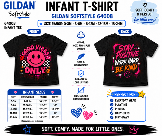 Custom Shirt - Gildan Softstyle Infant 0-24M